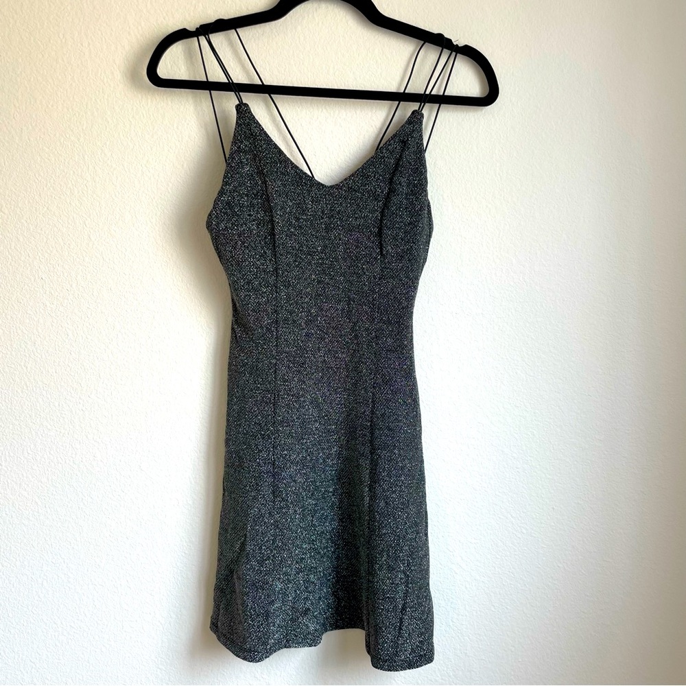 Divided by H&M shimmery skater dress